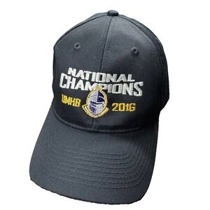 Champion Hat 2016 UMHB Crusaders National Champions Adjustable Black
